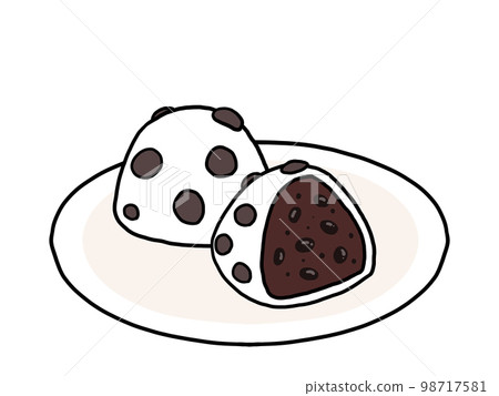 Illustration of Mame Daifuku - Stock Illustration [98717581] - PIXTA