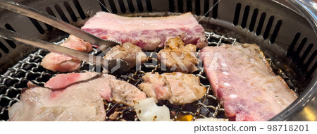 Pork Barbecue Barbecue Food Cuisine Restaurant 돼지 Grilled pork belly Pork meat Pork Barbecue Barbecue Food Cuisine Restaurant 돼지 Grilled pork belly Pork meat 98718201