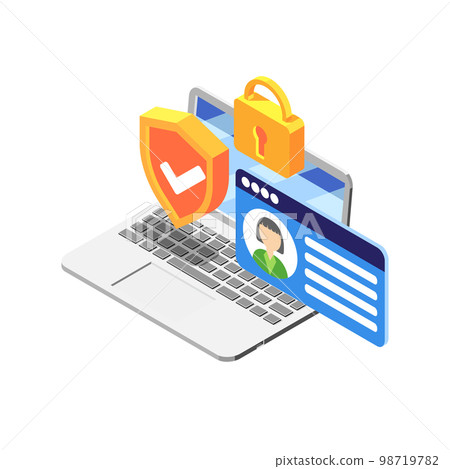 Personal Data Icon Personal Data Icon 98719782