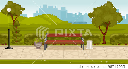 Urban Park Outdoor Composition Urban Park Outdoor Composition 98719935