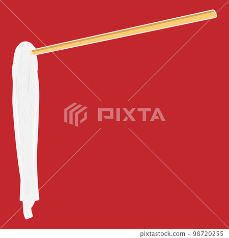 Chopsticks to grab somen, right (with white border) Chopsticks to grab somen, right (with white border) 98720255