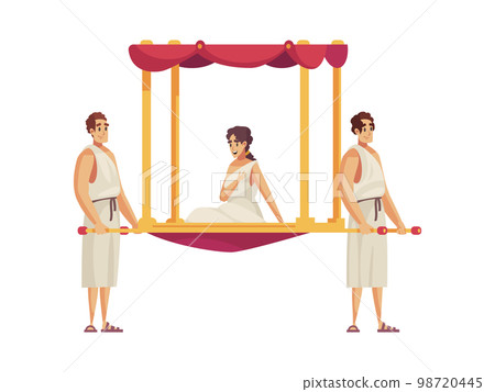 Cartoon Ancient Rome 98720445