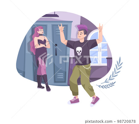 College Teens Subculture Composition College Teens Subculture Composition 98720878