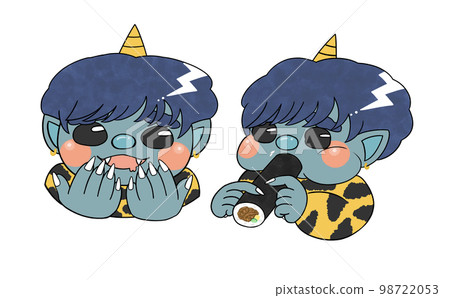 節分日!連青鬼都想吃ehomaki! (黑線) 節分日!連青鬼都想吃ehomaki! (黑線) 98722053