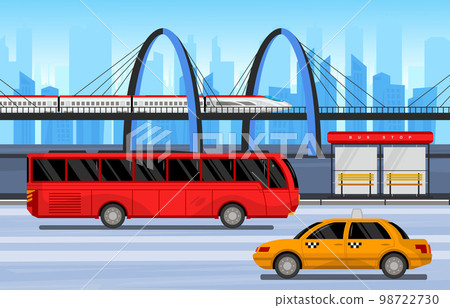 Public Transport Composition Public Transport Composition 98722730