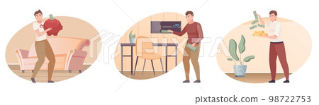 Cash Money Compositions Flat Set 98722753