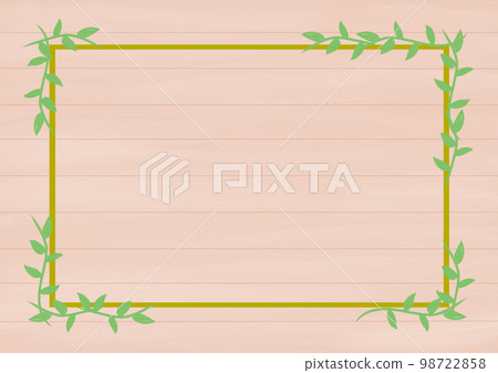 背景框木紋地板木板 98722858