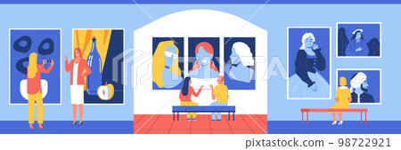 Art Exhibition Design Concept Art Exhibition Design Concept 98722921