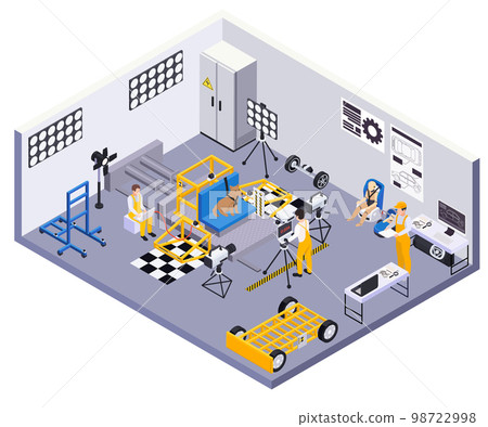 Crash Test Dog Composition 98722998