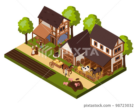 Medieval Rural Architecture Concept 98723032