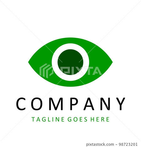 Colorful eye logo design inspiration by Templatedaily on Dribbble