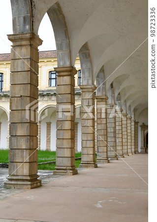 The Certosa di Padula well known as Padula Charterhouse is a monastery in the province of Salerno in Campania, Italy. The Certosa di Padula well known as Padula Charterhouse is a monastery in the province of Salerno in Campania, Italy. 98723336