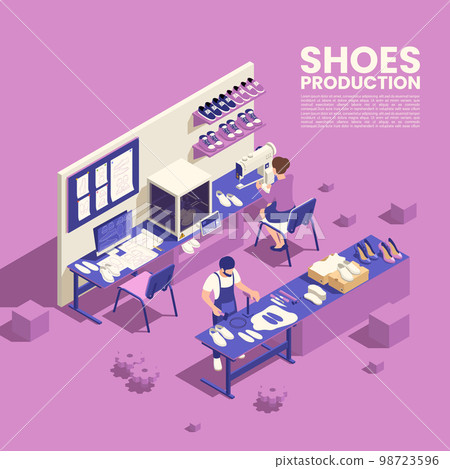 Shoes Production Poster 98723596