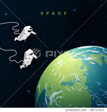Astronaut Cosmonaut Taikonaut Isometric Composition Astronaut Cosmonaut Taikonaut Isometric Composition 98723623