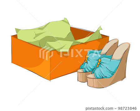 Female Shoes Box Composition 98723846