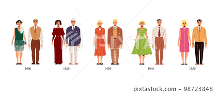Fashion History Costume 1900 1950 Fashion History Costume 1900 1950 98723848