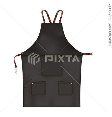 Barista Dickey Realistic Composition 98724417