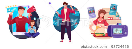 Blogger Three Isolated Compositions 98724426