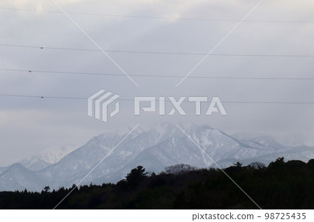 Oyama seen from Kotonoura roadside station 98725435