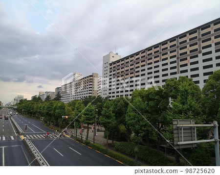東京都豐島區高島平住宅區的風景 東京都豐島區高島平住宅區的風景 98725620