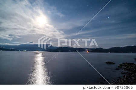 Lake Tazawa and Orion Lake Tazawa and Orion 98725866