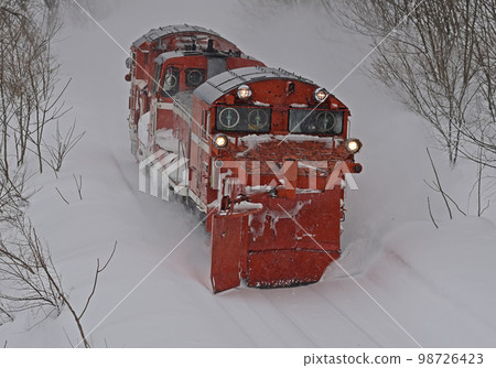 宗谷本線 Chihoku-Nisshin JR 北海道 DE15-1546(旭川)定期雪犁火車羅素雙軌 宗谷本線 Chihoku-Nisshin JR 北海道 DE15-1546(旭川)定期雪犁火車羅素雙軌 98726423