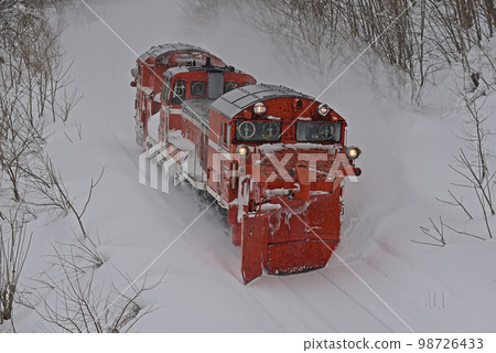 宗谷本線 Chihoku-Nisshin JR 北海道 DE15-1546（旭川）定期雪犁火車羅素雙軌 98726433