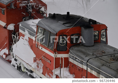 宗谷本線 Chihoku-Nisshin JR 北海道 DE15-1546(旭川)定期雪犁火車羅素雙軌 宗谷本線 Chihoku-Nisshin JR 北海道 DE15-1546(旭川)定期雪犁火車羅素雙軌 98726446