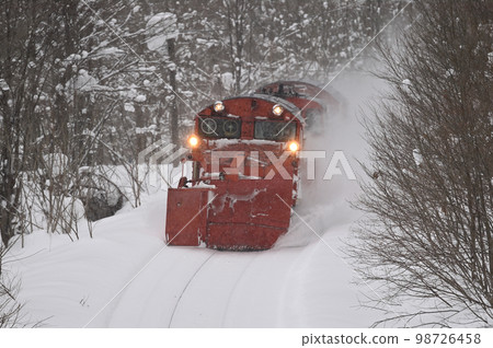 宗谷本線 Chihoku-Nisshin JR 北海道 DE15-1546(旭川)定期雪犁火車羅素雙軌 宗谷本線 Chihoku-Nisshin JR 北海道 DE15-1546(旭川)定期雪犁火車羅素雙軌 98726458