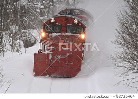 宗谷本線 Chihoku-Nisshin JR 北海道 DE15-1546（旭川）定期雪犁火車羅素雙軌 98726464