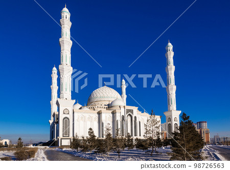 Hazrat Sultan Mosque in Astana Kazakhstan 98726563