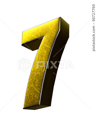 7 gold 3D. 7 gold 3D. 98727760