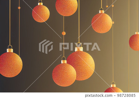 Illustrative image of Christmas balls 98728085
