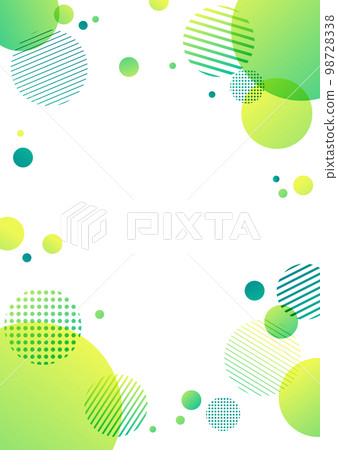 green polka dot geometric pattern background material green polka dot geometric pattern background material 98728338