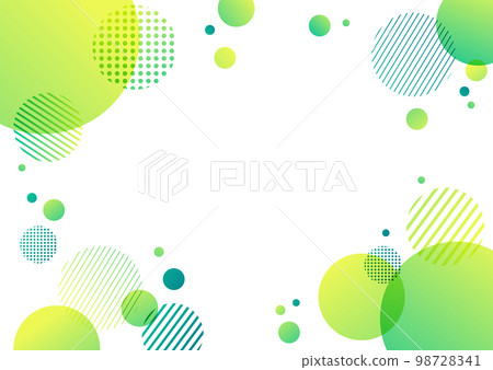 green polka dot geometric pattern background material green polka dot geometric pattern background material 98728341