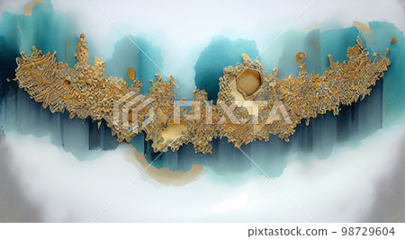 Natural geode background 98729604