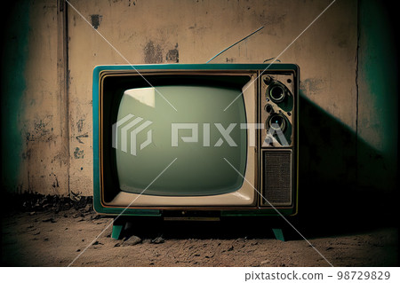 vintage set of tv 98729829