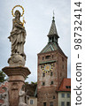 Landsberg am Lech, famous medieval village over the bavarian romantic road 98732414
