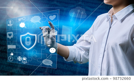 Information security of the communication network, secure access to the Internet 98732660