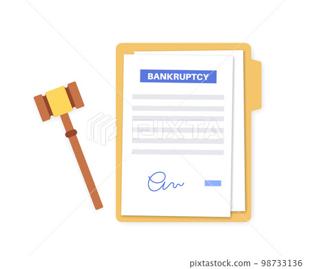 Bankruptcy form document Bankruptcy form document 98733136