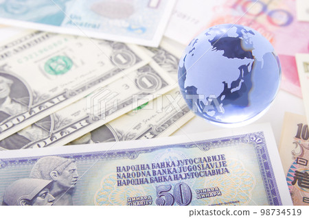 全球金融交易的形象 98734519