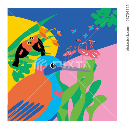 美麗的南方鳥類 98734525