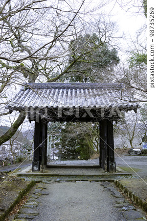 冬天的秋月城遺址（福岡縣朝倉市） 98735269