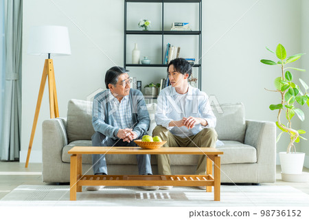 parent and child man parent and child man 98736152