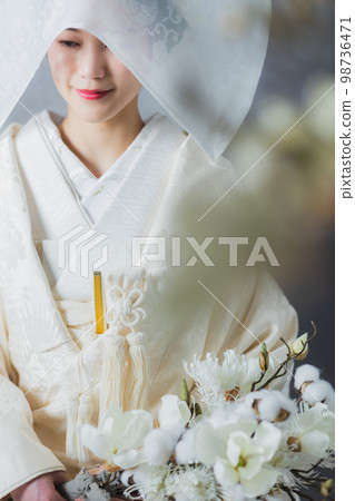 Shiromuku cotton hat bride 98736471
