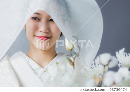 Shiromuku棉帽新娘 98736474