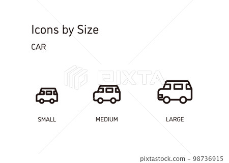 汽車圖標 98736915