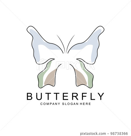 Butterfly Logo Design, Beautiful Flying Animal, Company Brand Icon Illustration, Screen Printing, Salon Butterfly Logo Design, Beautiful Flying Animal, Company Brand Icon Illustration, Screen Printing, Salon 98738366