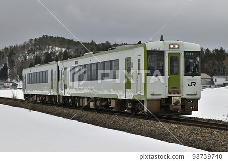 米坂線喜波110系列 98739740