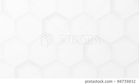 Abstract modern hexagon background, White and grey geometric texture Abstract modern hexagon background, White and grey geometric texture 98739832